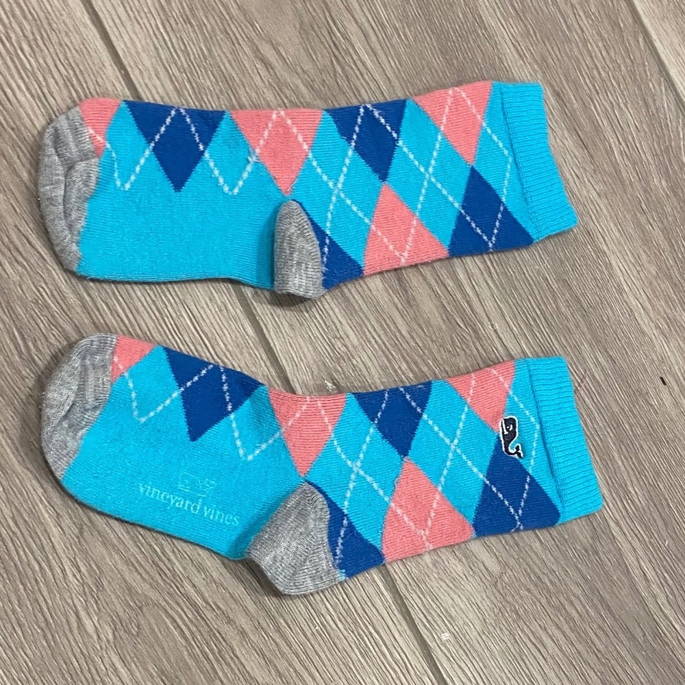 Vineyard Vines Boys Argyle Socks